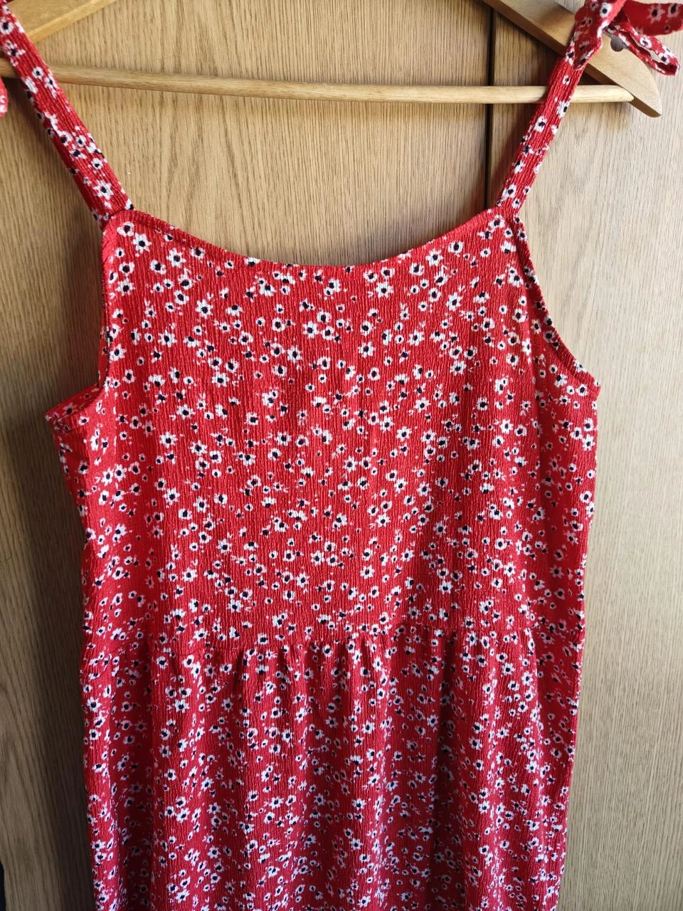 Vestido largo con patrón floral – photo 4